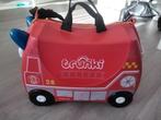 Trunki reiskoffer brandweer, Sieraden, Tassen en Uiterlijk, Koffers, Wieltjes, Hard kunststof, Minder dan 50 cm, Ophalen of Verzenden