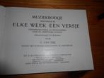 Muziekboekje - elke week een versje door c. Van dijl, Zang, Ophalen of Verzenden, Zo goed als nieuw, Artiest of Componist
