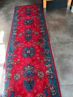 Prachtige Rode Loper met Blauwe Accenten, Ophalen, Gebruikt, 200 cm of meer, 50 tot 100 cm