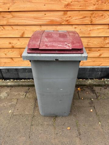 Grote afvalcontainer container op wielen afvalbak 240 liter beschikbaar voor biedingen