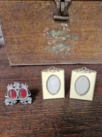 brocante fotolijstjes, Antiek en Kunst, Ophalen of Verzenden