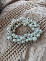 Chique Marc Cain armband met parels, Overige materialen, Gebruikt, Ophalen of Verzenden, Met bedels of kralen