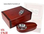 ⚡ GIFTSET HUMIDOR SETS – STARTSETS – LUXE TOPSEGMENT   hsmb, Ophalen of Verzenden, Nieuw, Tabaksdoos of Verpakking