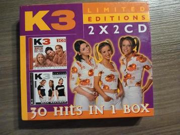 K3 cd box limited edition 2x2cds nieuw beschikbaar voor biedingen