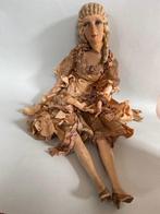 Zeer oude, antieke boudoir sofa doll 1910/20, Ophalen of Verzenden