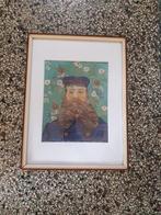 Van Gogh print postbode litho schilderij kunst, Antiek en Kunst, Ophalen of Verzenden