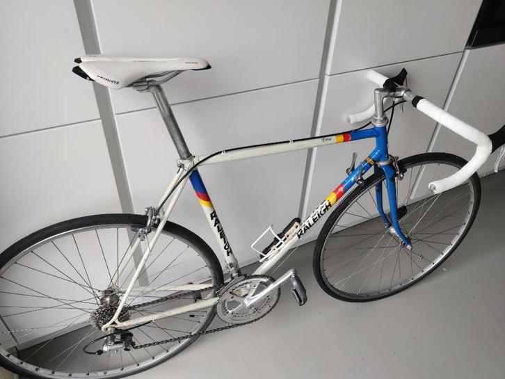 Raleigh Corsa Team Panasonic - Reynolds Staal, Fietsen en Brommers, Fietsen | Racefietsen, Gebruikt, Heren, Overige merken, 10 tot 15 versnellingen