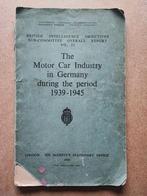 The motor car industry in Germany during the period  1939 45, Ophalen of Verzenden