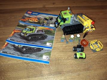 Lego City 60122 Vulkaan crawler beschikbaar voor biedingen