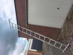 Aluminium vouwladder, Doe-het-zelf en Verbouw, Ladders en Trappen, Ophalen, Zo goed als nieuw, Opvouwbaar of Inschuifbaar, 2 tot 4 meter