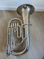 Euphonium Melchior de Vries (4 ventielen), Muziek en Instrumenten, Ophalen of Verzenden, Gebruikt, Euphonium of Tenortuba, Met koffer of draagtas