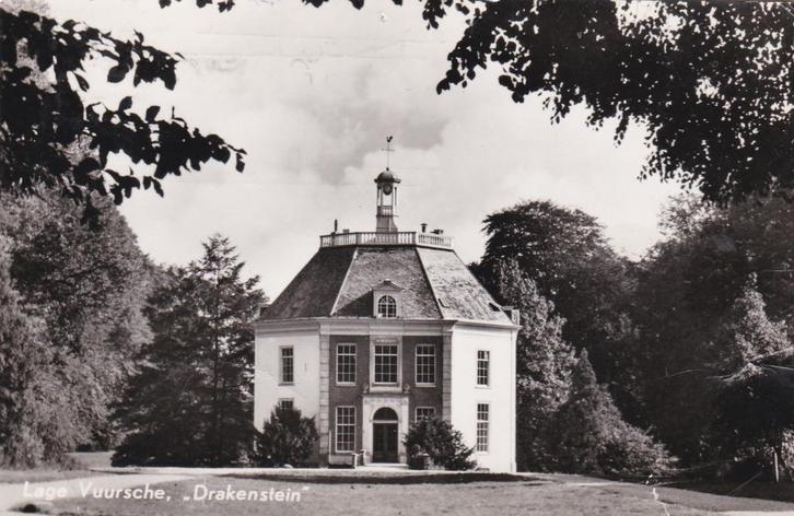 17150  Drakenstein Lage Vuursche Utrecht oude kaart 1963, Verzamelen, Ansichtkaarten | Nederland, Gelopen, Utrecht, 1960 tot 1980