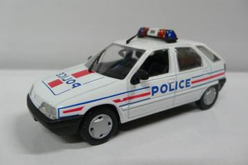 citroen zx police - norev  1/43 beschikbaar voor biedingen