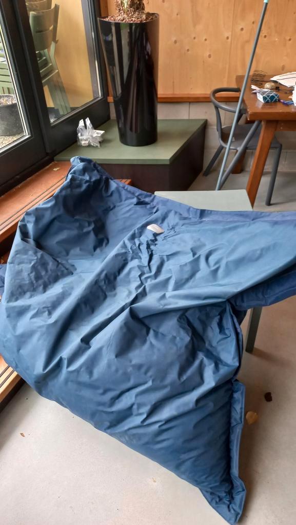 (Vulling) Fatboy Zitzak - Donkerblauw, Huis en Inrichting, Zitzakken, Gebruikt, Blauw, Ophalen