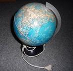 wereldbol globe met lamp, Diversen, Schoolbenodigdheden, Gebruikt, Ophalen of Verzenden