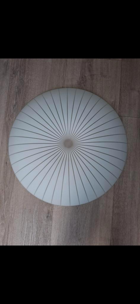 Plafondlamp / Plafonnière - Modern Design, Huis en Inrichting, Lampen | Plafondlampen, Gebruikt, Glas, Kunststof, Metaal, Ophalen