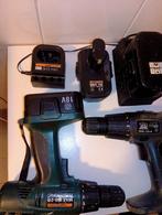 Accuboormachine Sets: Vintage Meister Craft & Topcraft, Gebruikt, Variabele snelheid, Ophalen of Verzenden, Boor- en Schroefmachine