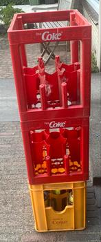 Vintage coca cola kratten, Ophalen, Gebruikt, Verpakking