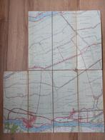 38D Stafkaart Sliedrecht Graafland Hardinxveld Bleskensgraaf, Gelezen, Ophalen of Verzenden, Landkaart, 1800 tot 2000