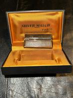 Silver Match Paris vintage aansteker in de originele doos, Verzamelen, Ophalen, Gebruikt, Aansteker
