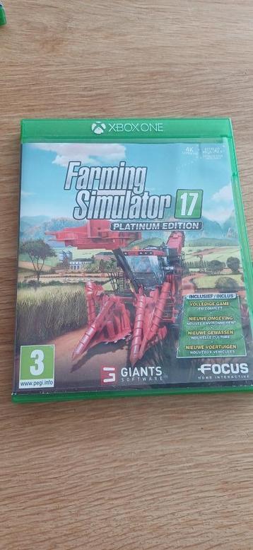 Farming Simulator 17 voor XBOX ONE beschikbaar voor biedingen