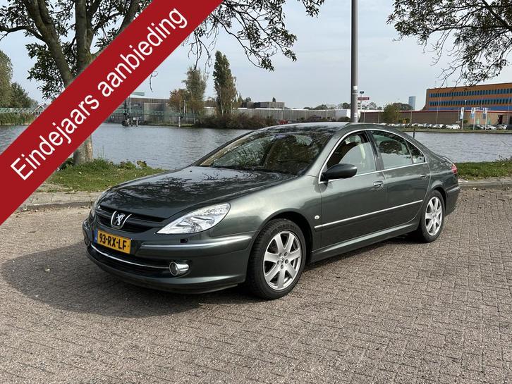 Peugeot 607 3.0-24V Executive * NIEUWE APK * LEDER * FULL OP, Auto's, Peugeot, Bedrijf, Te koop, ABS, Airbags, Airconditioning