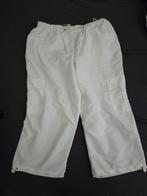Leuke witte 3/4 broek  super fijne lichte stof, Ophalen of Verzenden, Zo goed als nieuw, Maat 46/48 (XL) of groter, Wit