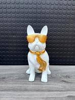 franse bulldog (bril) 28hoog 14breed/Nieuw!, Verzamelen, Beelden en Beeldjes, Ophalen of Verzenden, Nieuw, Dier