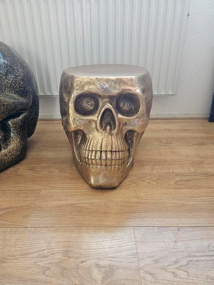 Doodskop Bijzettafel - Uniek Design!, Huis en Inrichting, Stoelen, Gebruikt, Overige materialen, Overige kleuren, Ophalen of Verzenden