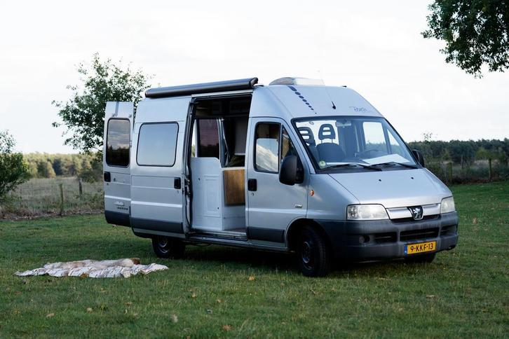 Peugot boxer bus camper L2 H2, Caravans en Kamperen, Campers, Particulier, tot en met 2, Buscamper of Camperbus, Overige merken