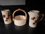 3 delige keramieken set, Ophalen, Zo goed als nieuw, Rond, Porselein of Keramiek