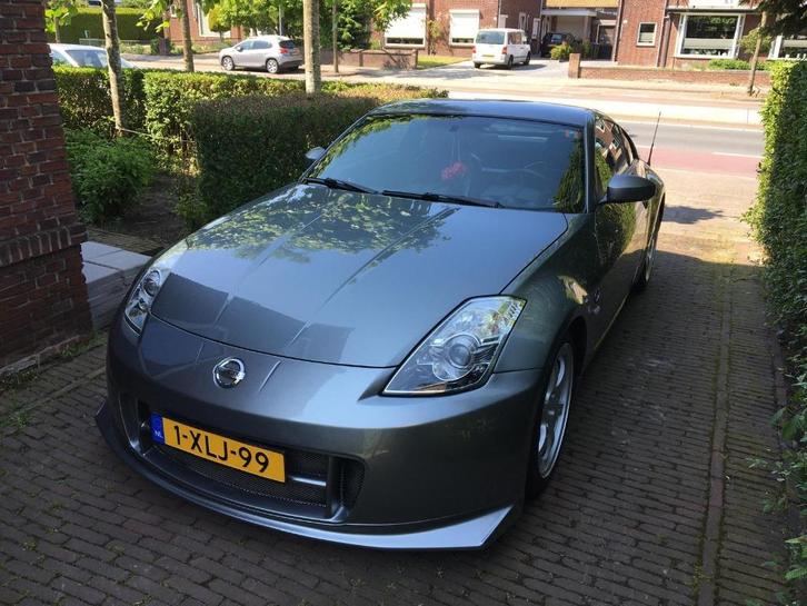 Nissan 350Z 3.5 V6 230KW 2006 Grijs, Auto's, Nissan, Particulier, 350Z, ABS, Airbags, Airconditioning, Alarm, Climate control
