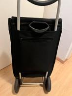 Opvouwbare boodschappentrolley - Zwart, Caravans en Kamperen, Ophalen, Opvouwbaar, Gebruikt