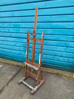 Grote professionele schildersezel, verstelbaar, verrijdbaar, Ophalen, Gebruikt, Ezel