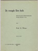 Wisse, Prof.G. - De vreugde Uws heils, Gelezen, Christendom | Protestants, Ophalen of Verzenden, Wisse, Prof.G.