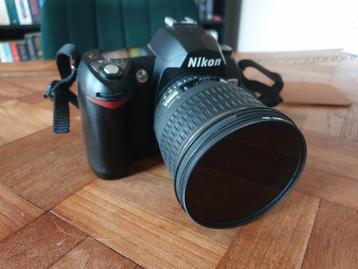 Nikon D70 met mooie Tamron lens 