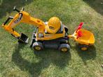 JCB speelgoed Graafmachine met Kar, Helm en Accessoires, Ophalen, Gebruikt, Overige typen
