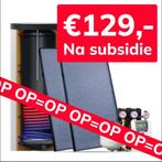 300 Liter Zonneboiler met 2 vlakke plaat collectoren €129,00, Ophalen, 100 liter of meer, Nieuw, Boiler