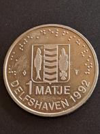 1992 Delfshaven 1 matje lokale munt, Postzegels en Munten, Verzenden, Koningin Beatrix, Overige waardes, Losse munt