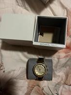 Michael kors gouden panterprint horloge, Sieraden, Tassen en Uiterlijk, Horloges | Dames, Overige merken, Staal, Ophalen of Verzenden