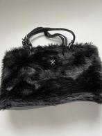 Handtas nepbont zwart, Sieraden, Tassen en Uiterlijk, Tassen | Damestassen, Ophalen of Verzenden, Nieuw, Zwart, Handtas