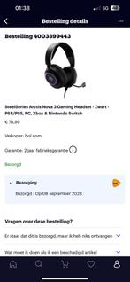 steel series arctis nova 3 gaming headet, Ophalen of Verzenden, Zo goed als nieuw, Over-ear