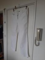 Witte broek Mt 46, Kleding | Dames, Broeken en Pantalons, Lang, Ophalen of Verzenden, Wit, Zo goed als nieuw