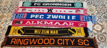 6x voetbal sjaal beschikbaar voor biedingen