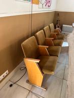 Bioscoopbank, Huis en Inrichting, Ophalen of Verzenden, Gebruikt, Bruin