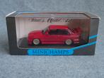 BMW E30 M3 rood 1:43 Minichamps 2000R eerste uitgave 1990!, Ophalen of Verzenden, Gebruikt, Auto, MiniChamps