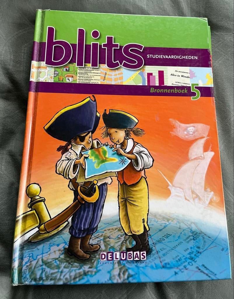 Blits Studievaardigheden Bronnenboek 5 en 6 en werkboek 6, Boeken, Schoolboeken, Gelezen, Overige vakken, Overige niveaus, Ophalen of Verzenden