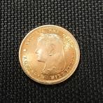 1897 Goud op zilveren tientje 10 Gulden Koningin Wilhelmina, Postzegels en Munten, Verzenden, Goud, Koningin Wilhelmina, Losse munt