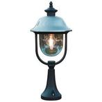 KonstSmide - Staande buitenlamp Parma 58cm rvs met zwart, Tuin en Terras, Buitenverlichting, Staande lamp, Waterbestendig, Nieuw