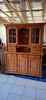 Nette Grenen Buffetkast., Ophalen, Gebruikt, 100 tot 150 cm, Glas